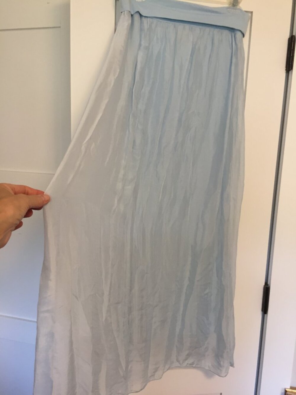 Scandal Silk Maxi Skirt